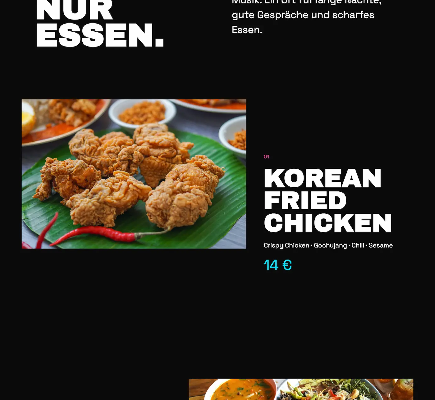 Seoul Website Screenshot 2